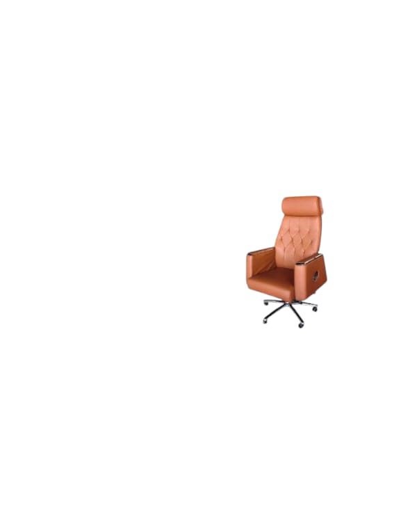 NAD A-23 Boss Office Chair (Brown/Grey).
